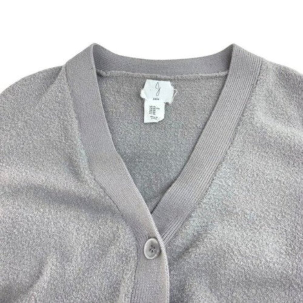 Joie Super Soft Grey Cardigan Button Front - image 2
